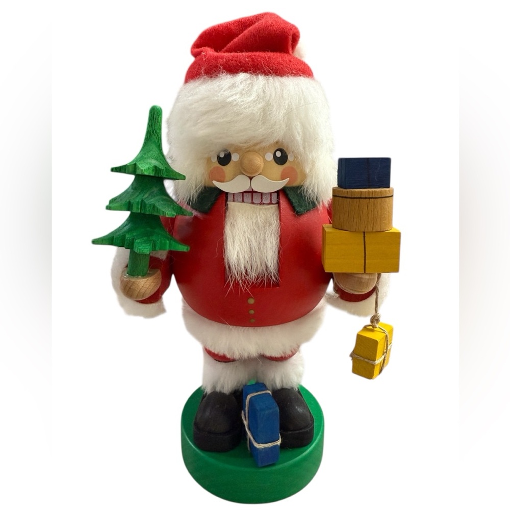 Richard Glasser Seiffen German Wooden Nutcracker Santa Erzgebirgische Erzgebirge